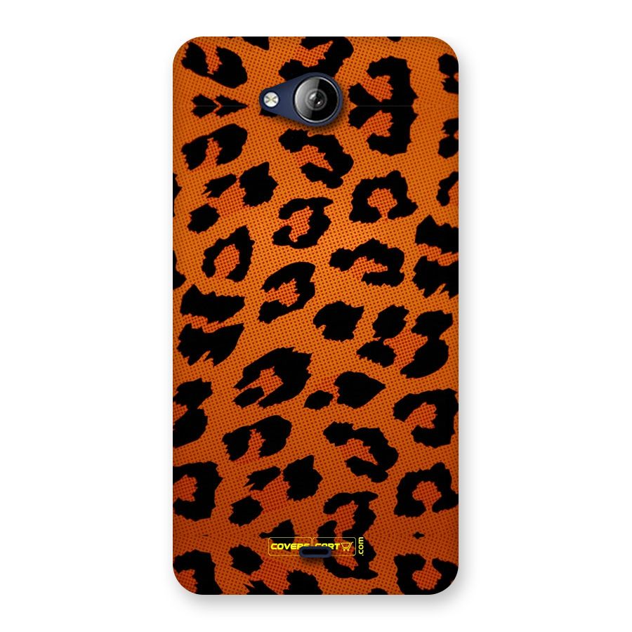 Leopard Back Case for Canvas Play Q355