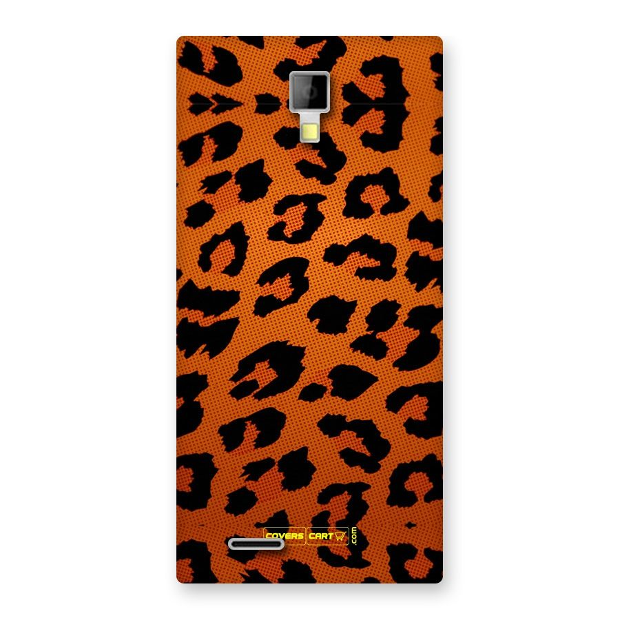 Leopard Back Case for Micromax Canvas Xpress A99