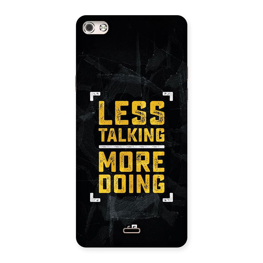Less Talking Back Case for Canvas Silver 5