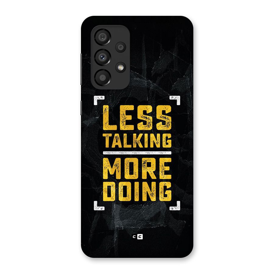 Less Talking Back Case for Galaxy A33 5G