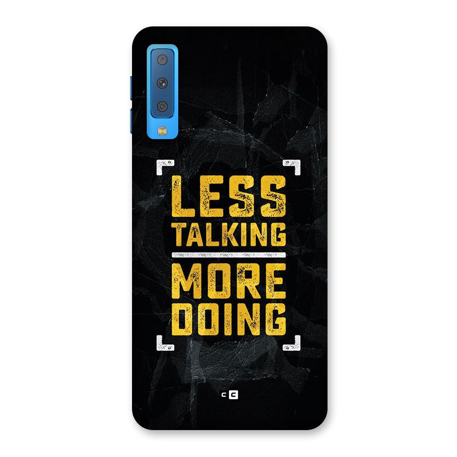 Less Talking Back Case for Galaxy A7 (2018)