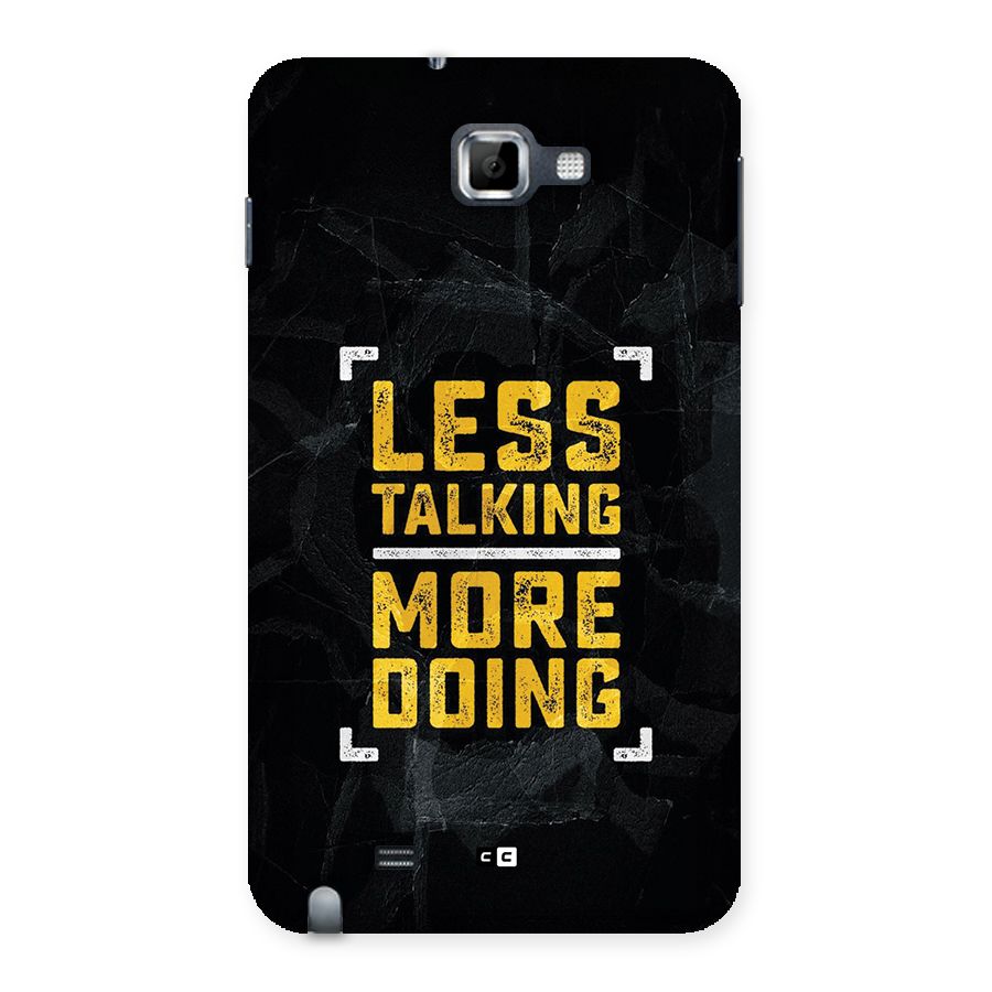 Less Talking Back Case for Galaxy Note