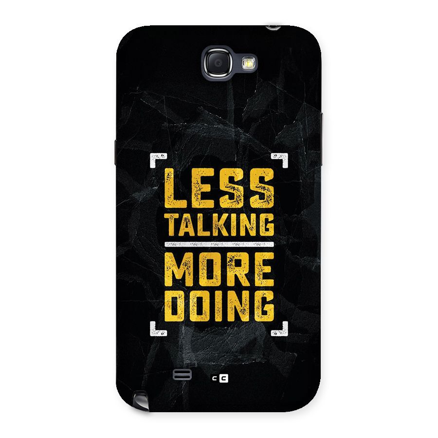 Less Talking Back Case for Galaxy Note 2
