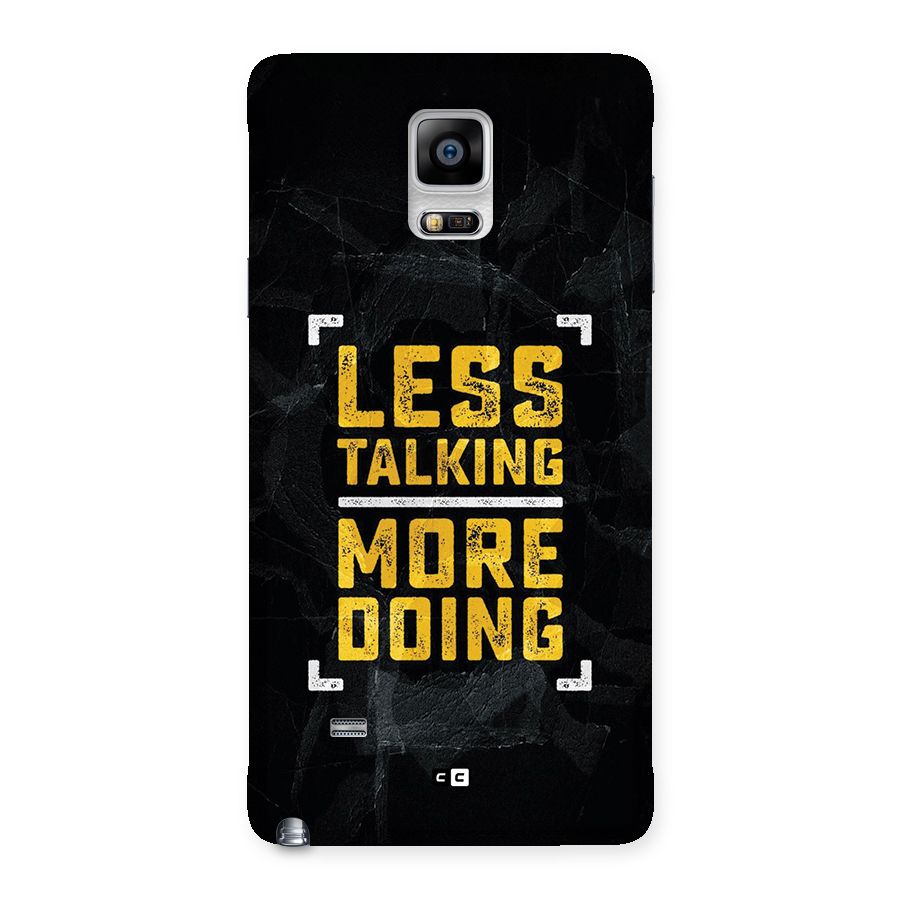 Less Talking Back Case for Galaxy Note 4