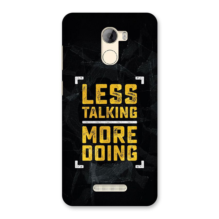 Less Talking Back Case for Gionee A1 LIte