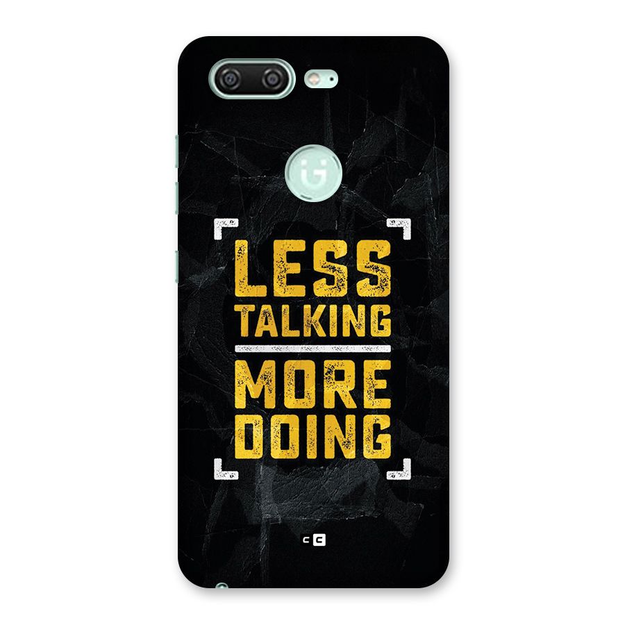 Less Talking Back Case for Gionee S10