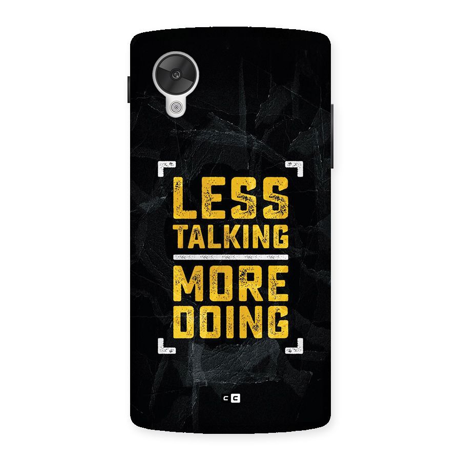 Less Talking Back Case for Google Nexus 5