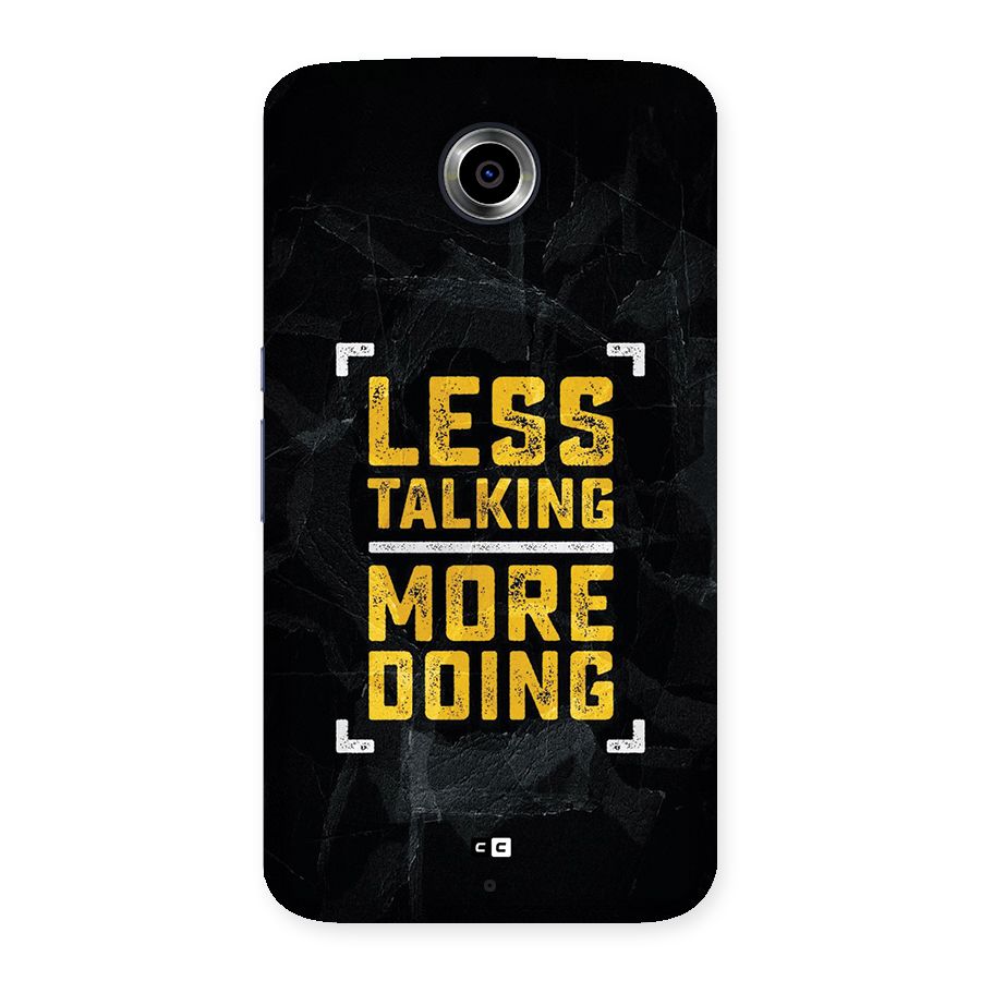 Less Talking Back Case for Google Nexus 6