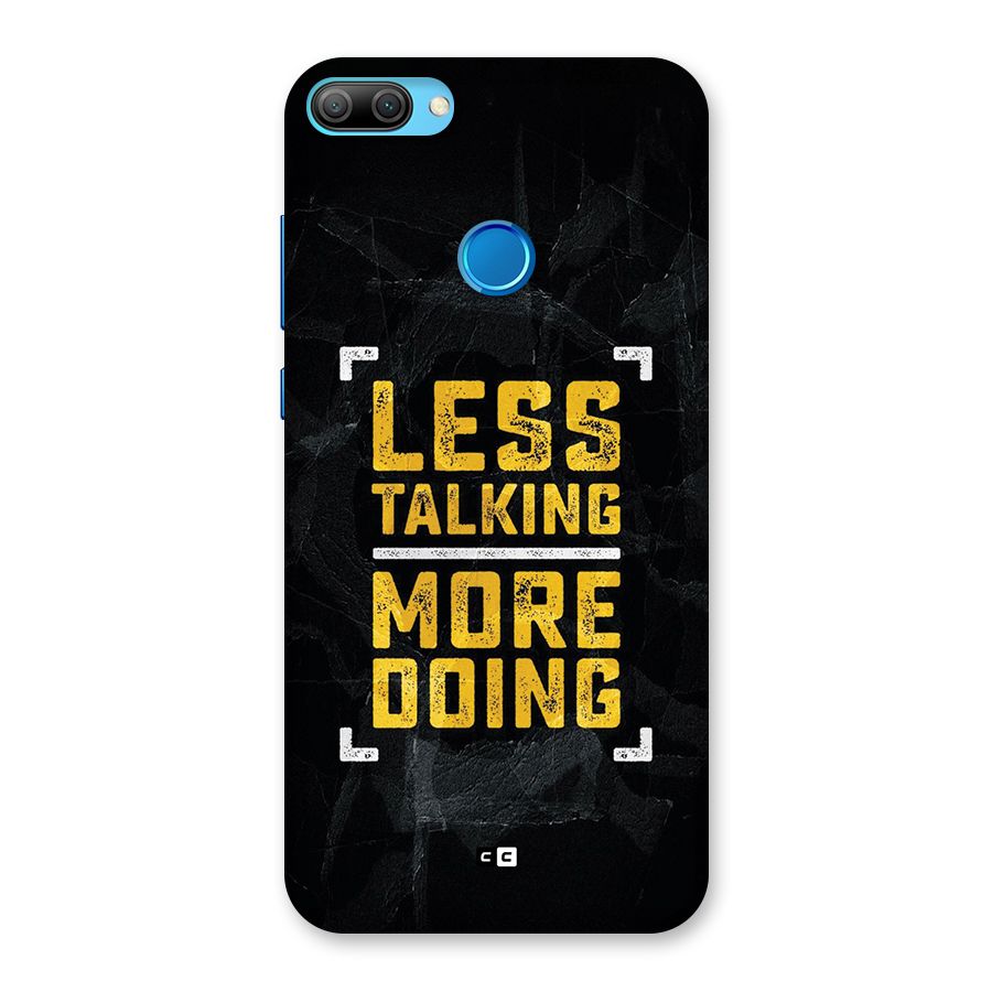 Less Talking Back Case for Honor 9N