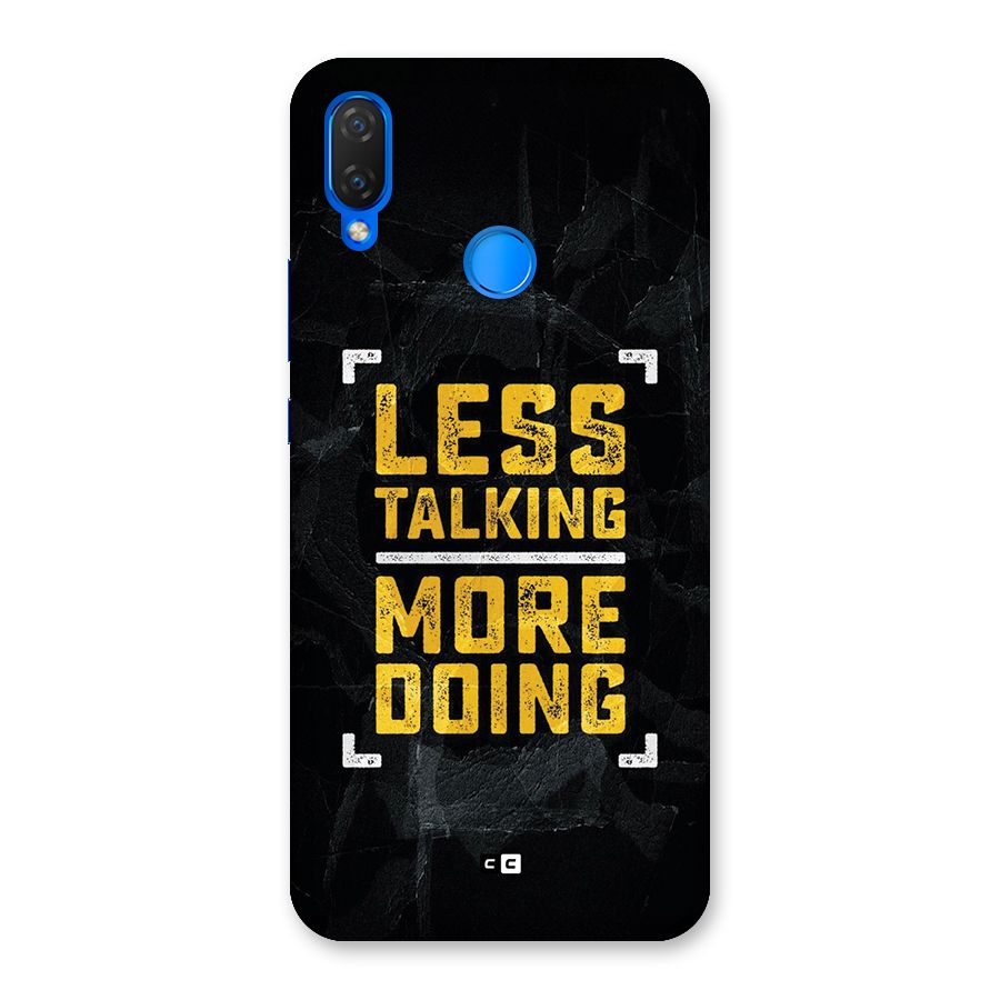Less Talking Back Case for Huawei P Smart Plus