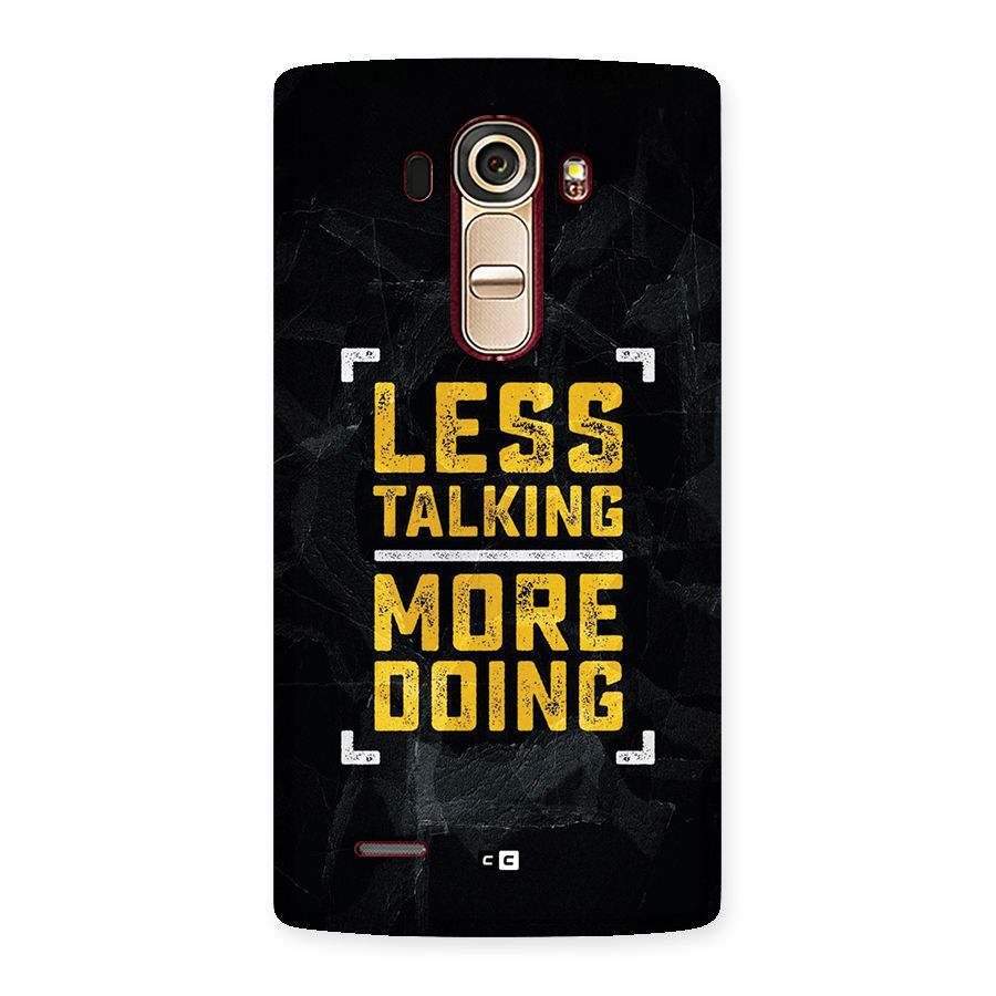 Less Talking Back Case for LG G4