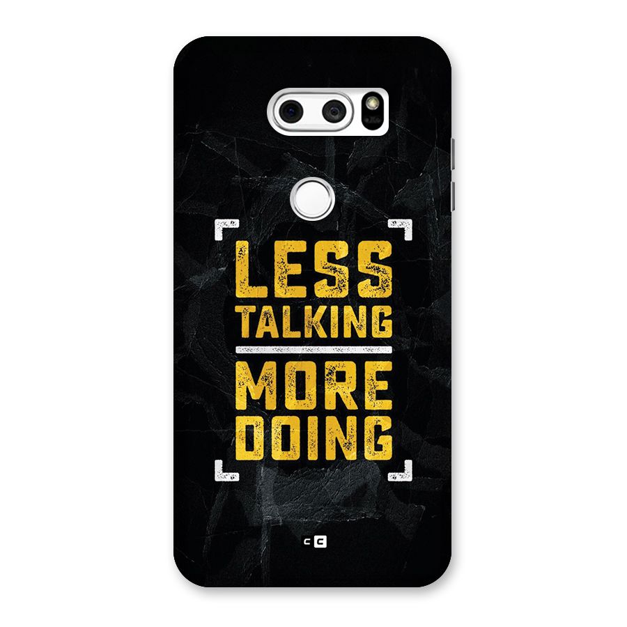 Less Talking Back Case for LG V30