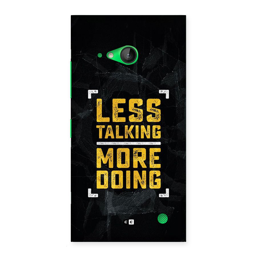 Less Talking Back Case for Lumia 730