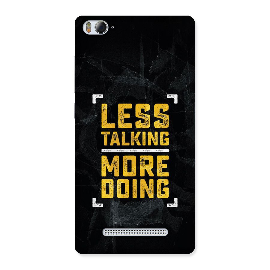 Less Talking Back Case for Mi4i