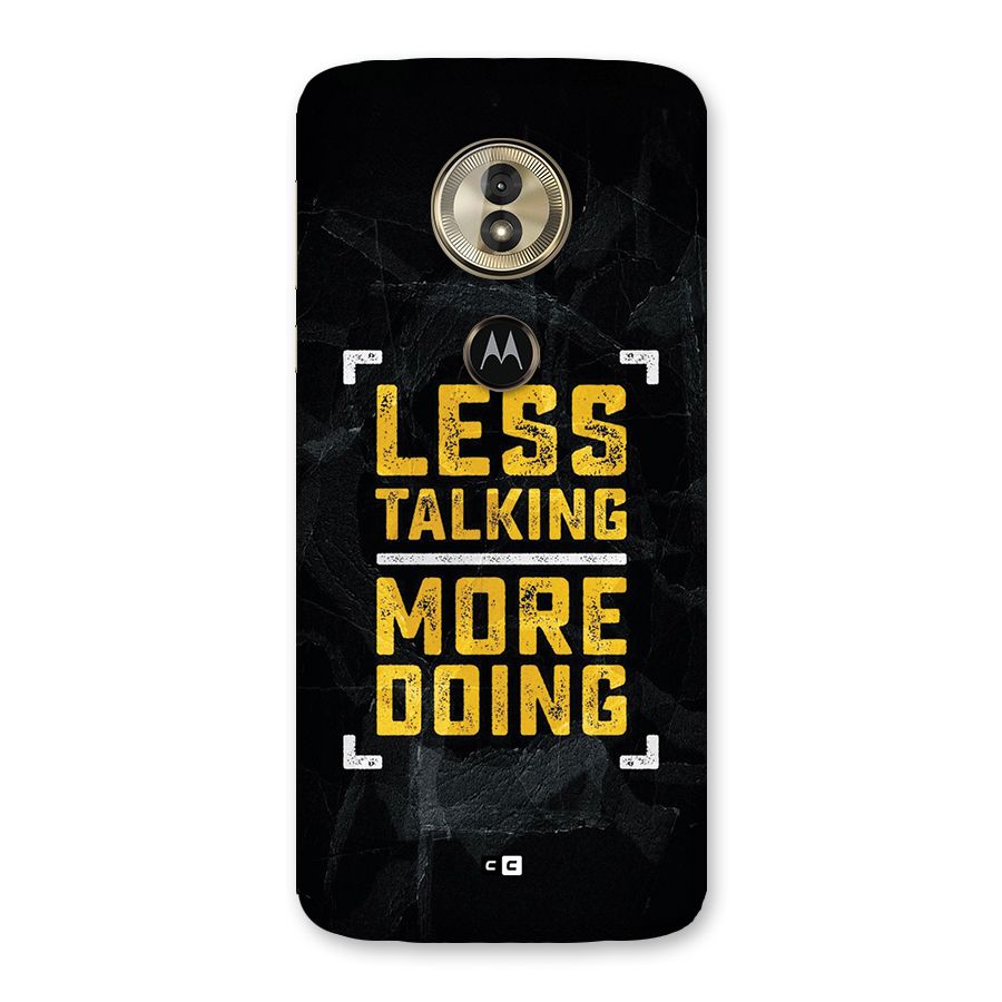 Less Talking Back Case for Moto G6 Play