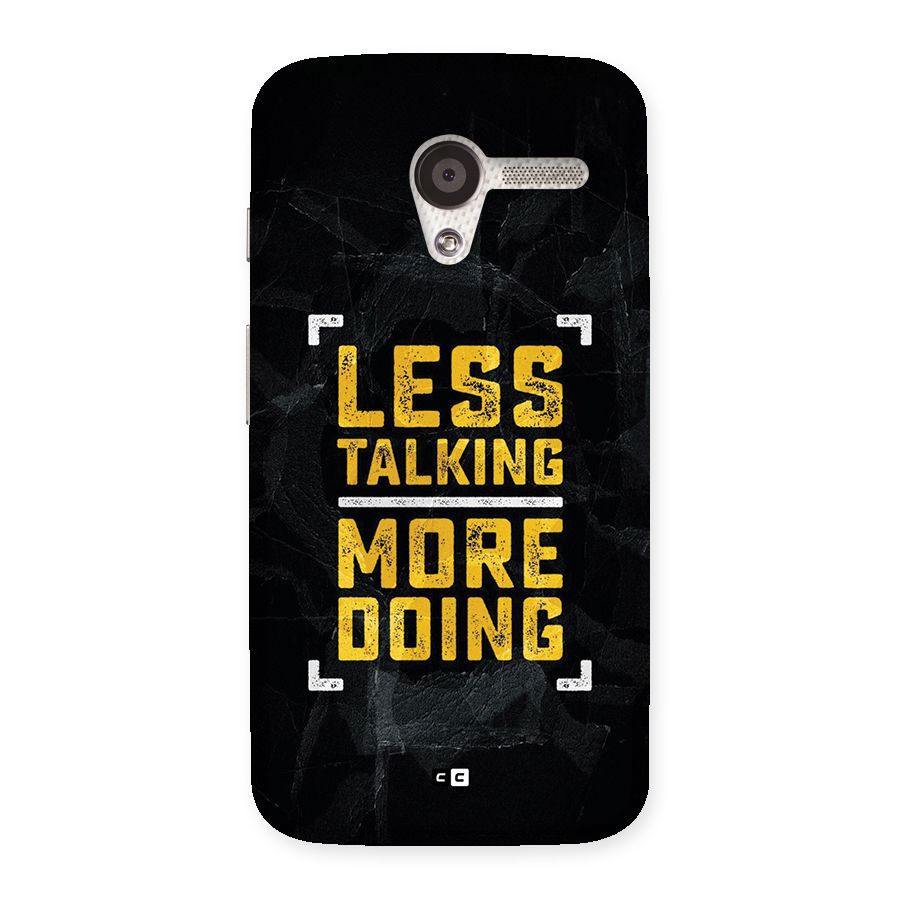 Less Talking Back Case for Moto X