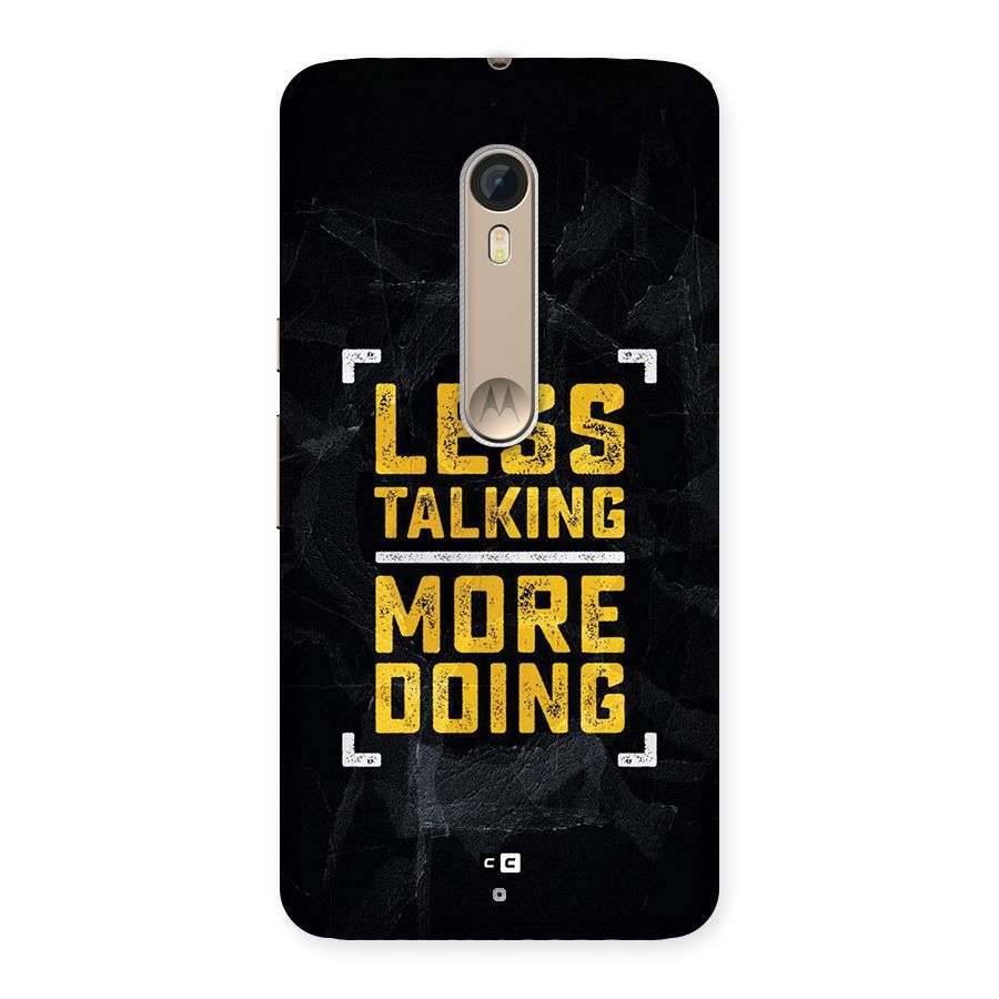 Less Talking Back Case for Moto X Style