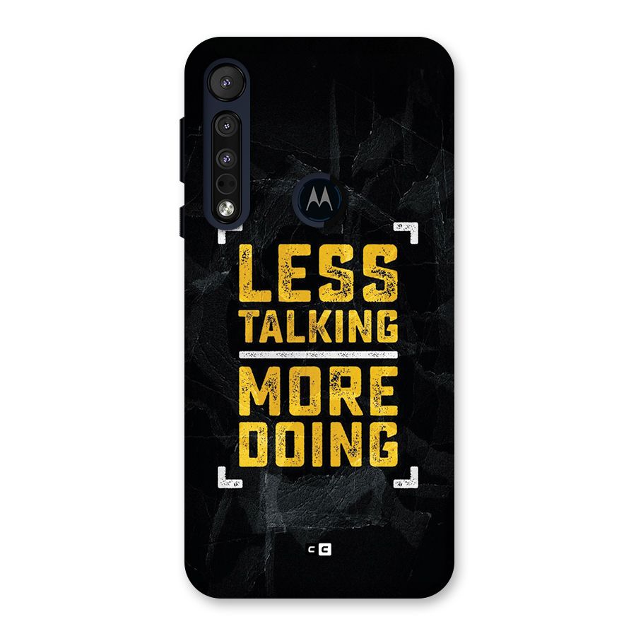 Less Talking Back Case for Motorola One Macro