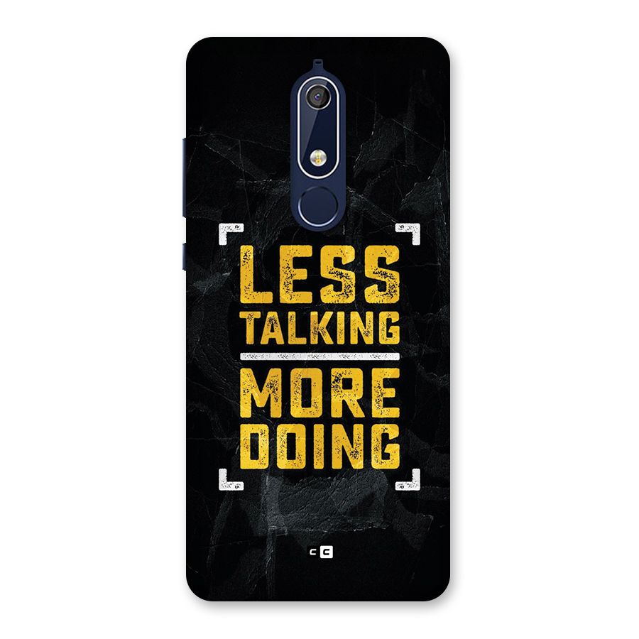 Less Talking Back Case for Nokia 5.1