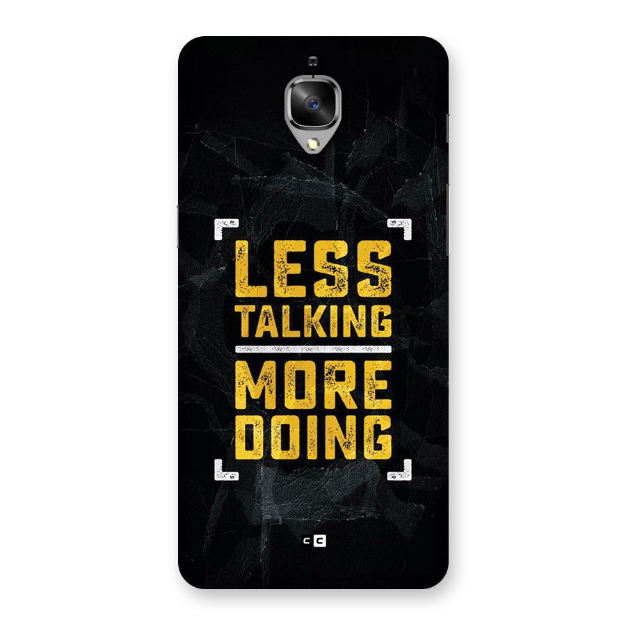Less Talking Back Case for OnePlus 3T