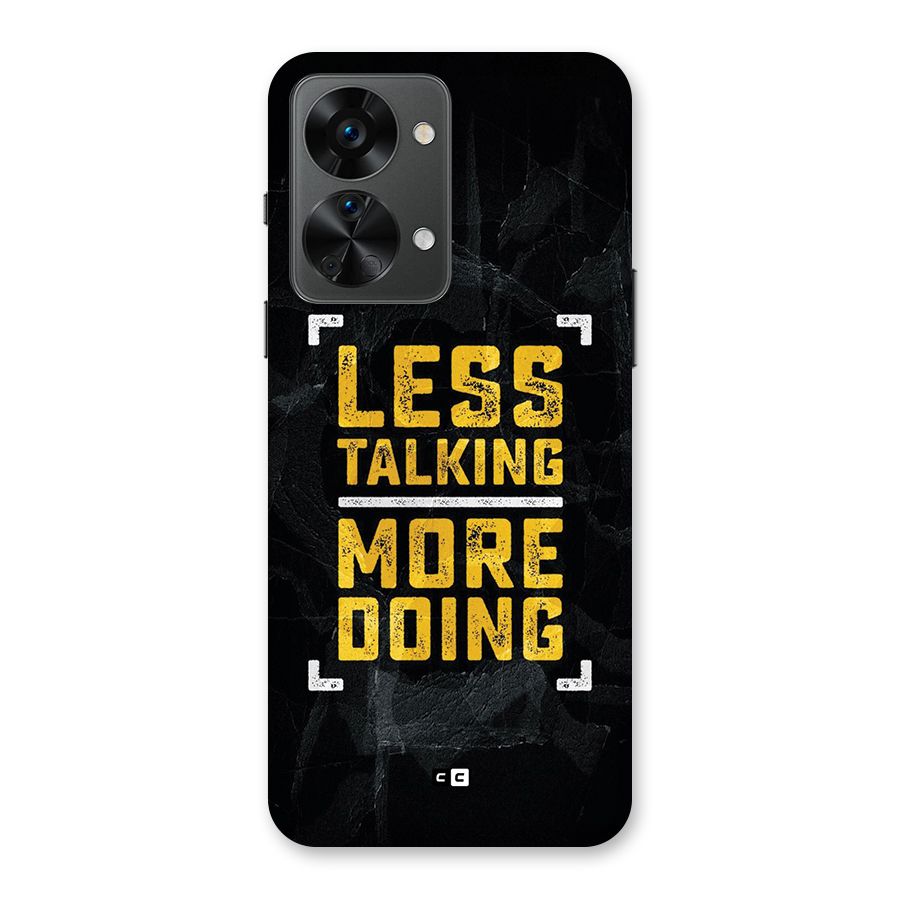Less Talking Back Case for OnePlus Nord 2T
