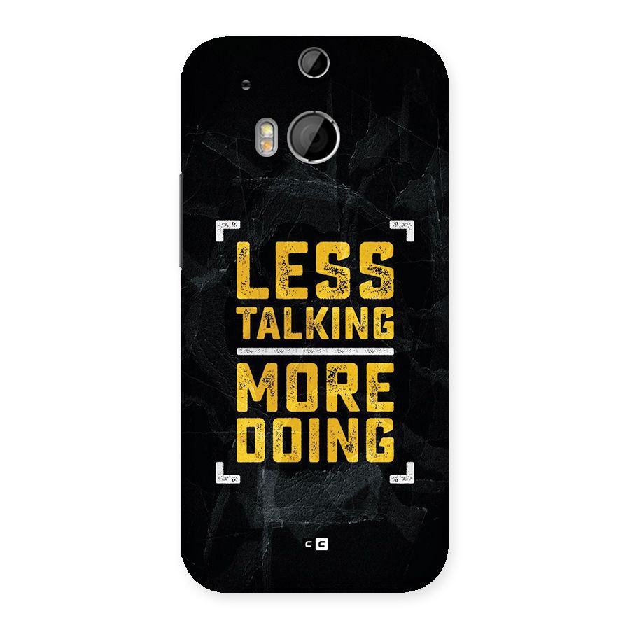 Less Talking Back Case for One M8