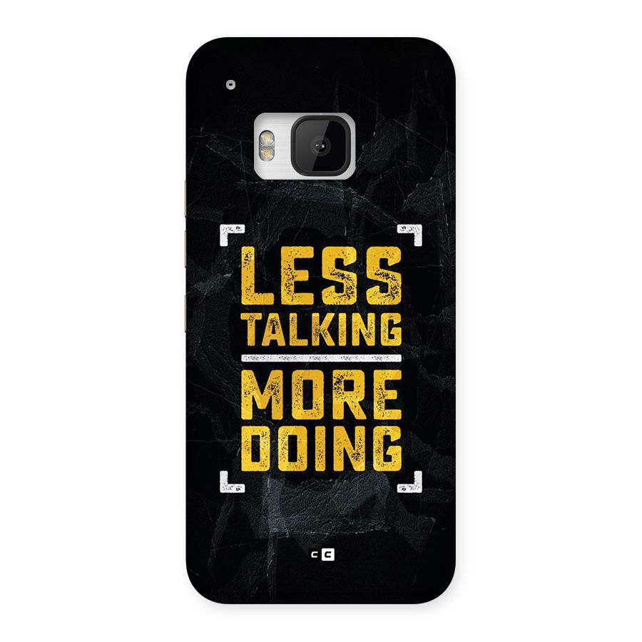 Less Talking Back Case for One M9