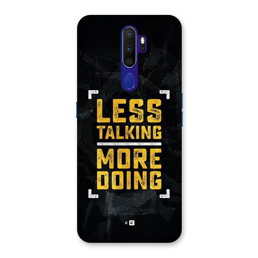 Less Talking Back Case for Oppo A9 (2020)