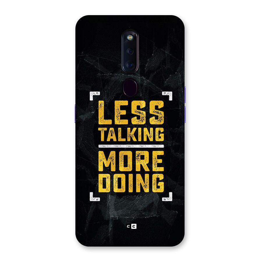 Less Talking Back Case for Oppo F11 Pro