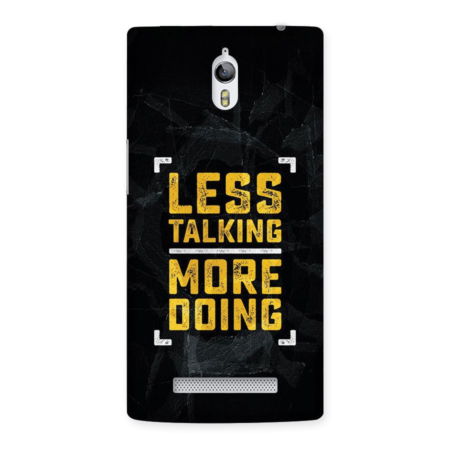 Less Talking Back Case for Oppo Find 7