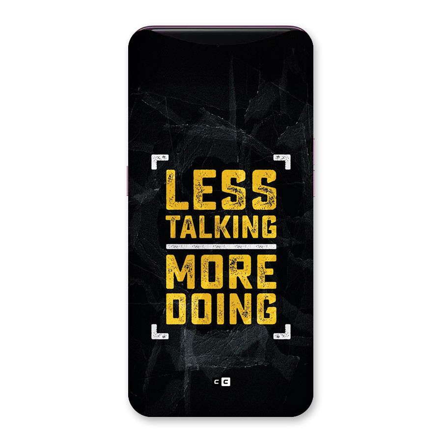Less Talking Back Case for Oppo Find X