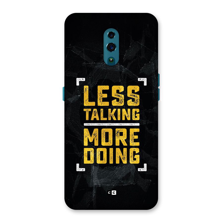 Less Talking Back Case for Oppo Reno