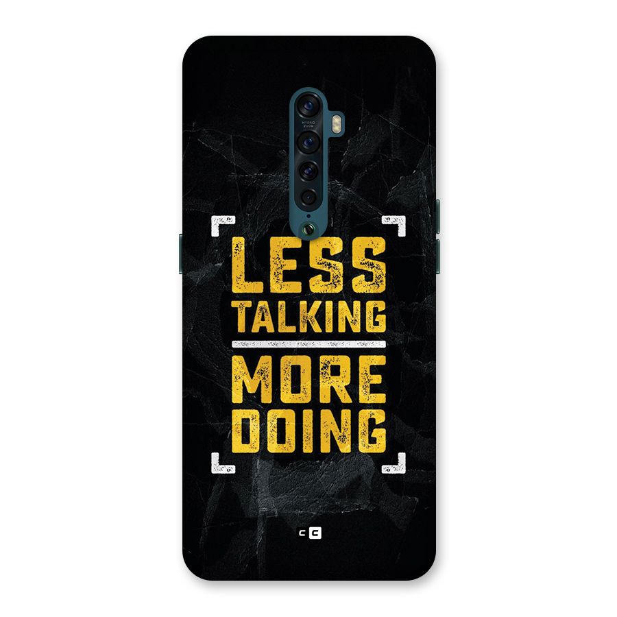 Less Talking Back Case for Oppo Reno2