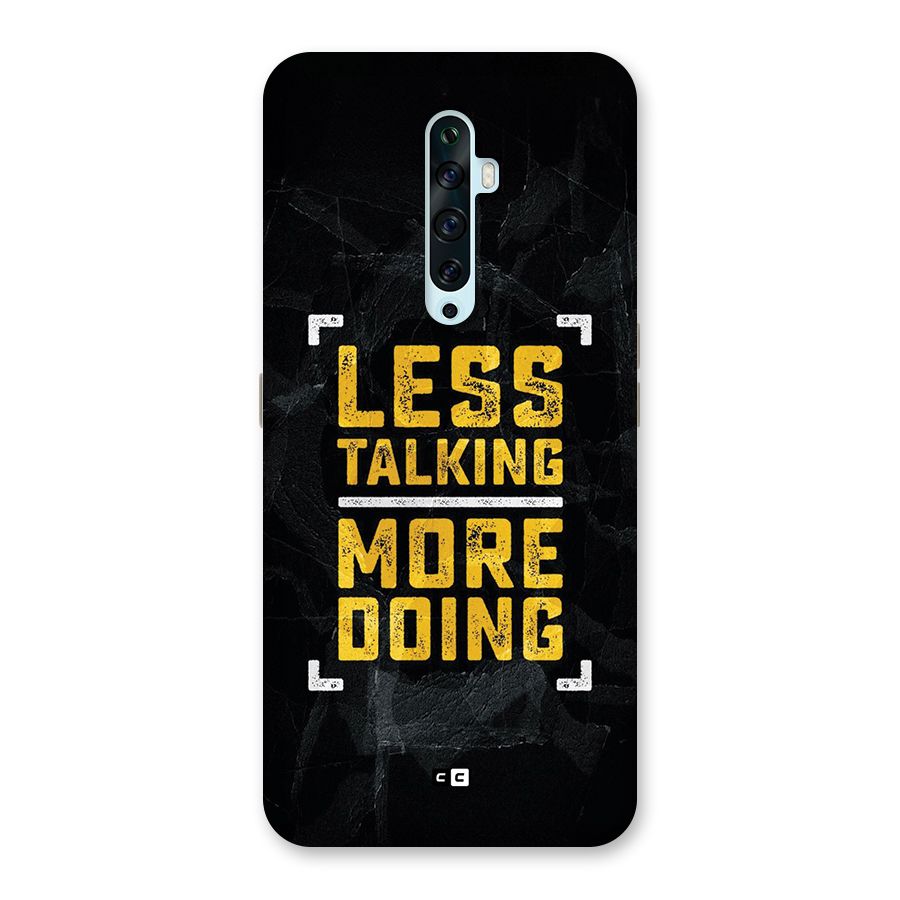 Less Talking Back Case for Oppo Reno2 F