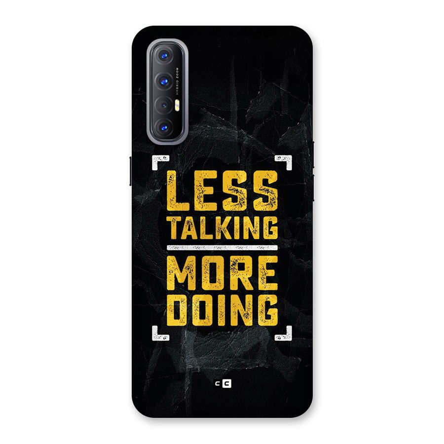 Less Talking Back Case for Oppo Reno3 Pro