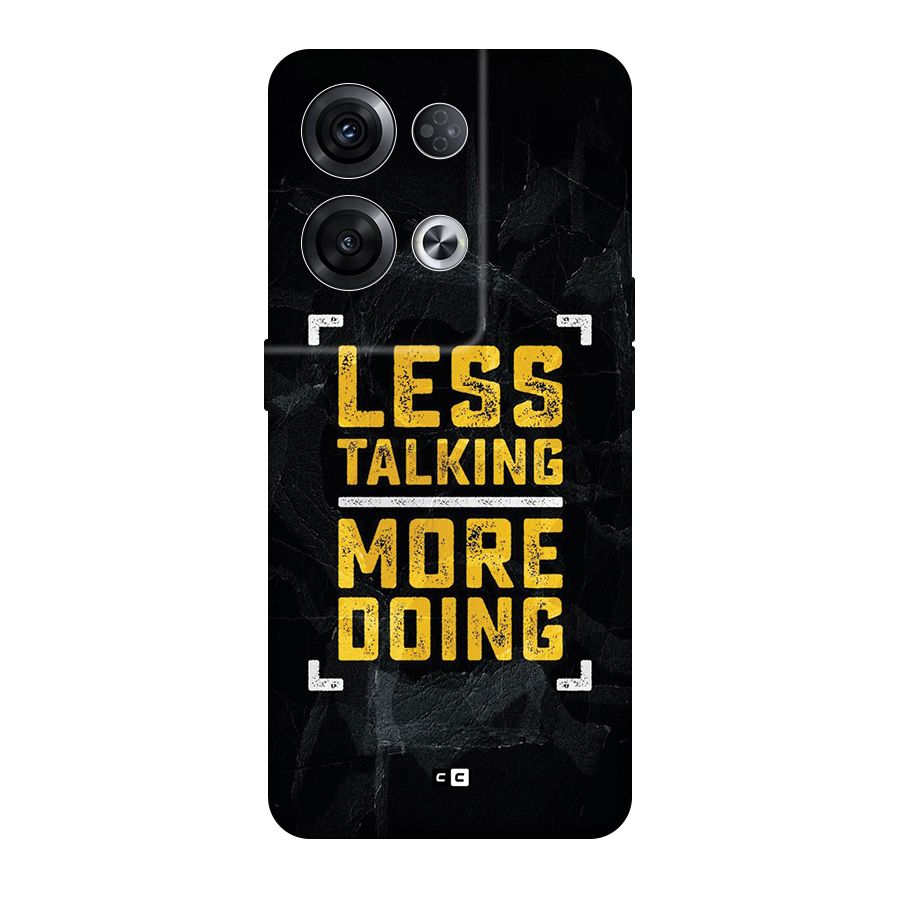 Less Talking Back Case for Oppo Reno8 Pro 5G