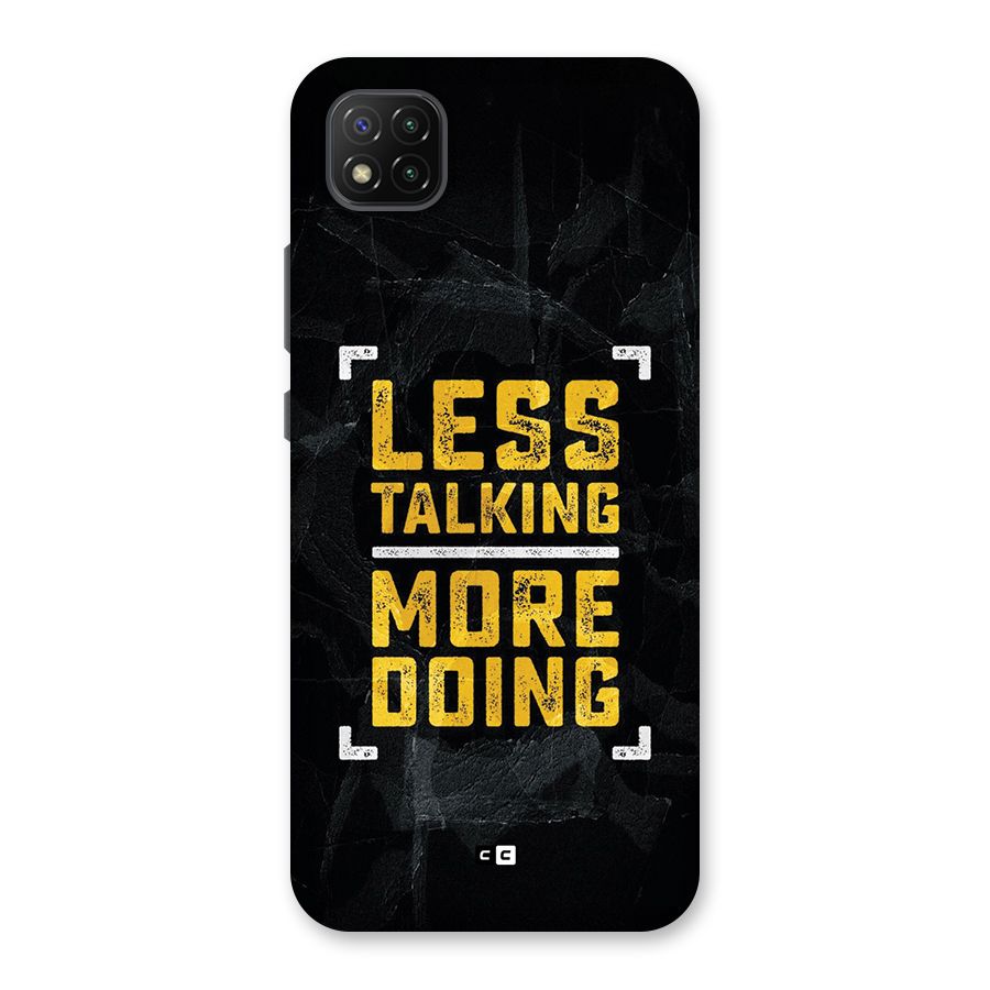 Less Talking Back Case for Poco C3