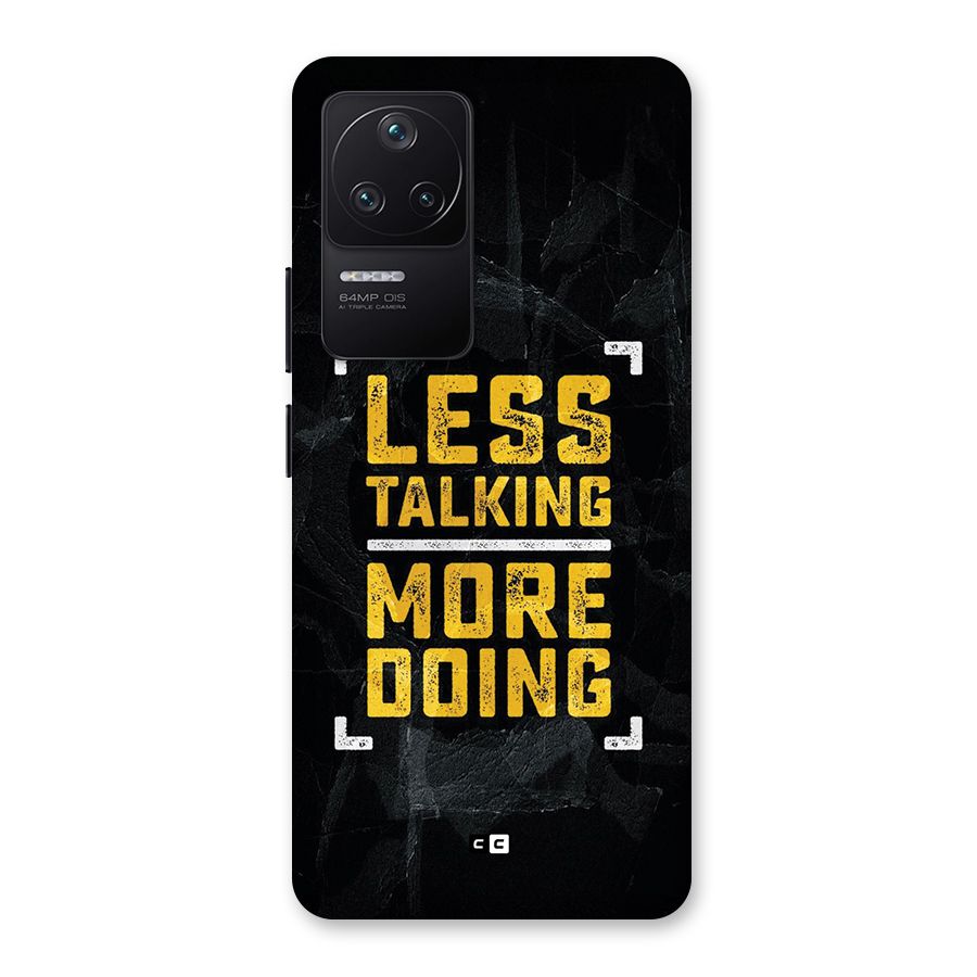 Less Talking Back Case for Poco F4 5G