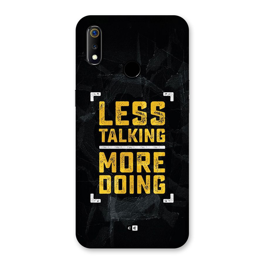 Less Talking Back Case for Realme 3