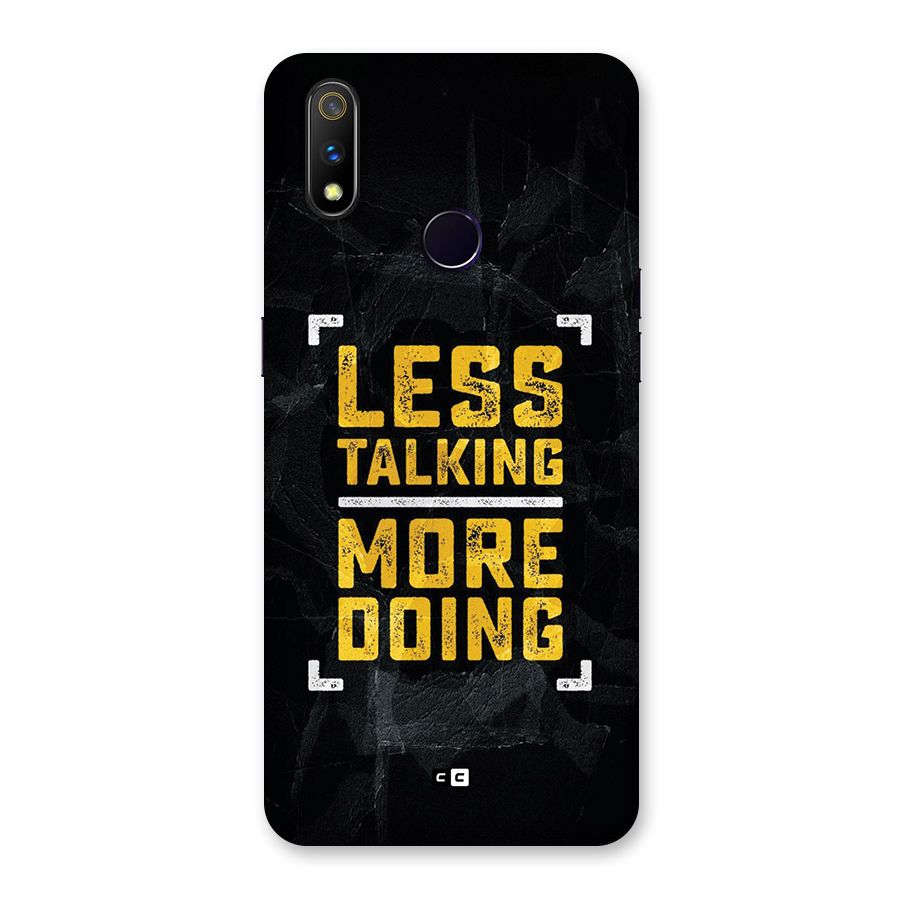 Less Talking Back Case for Realme 3 Pro