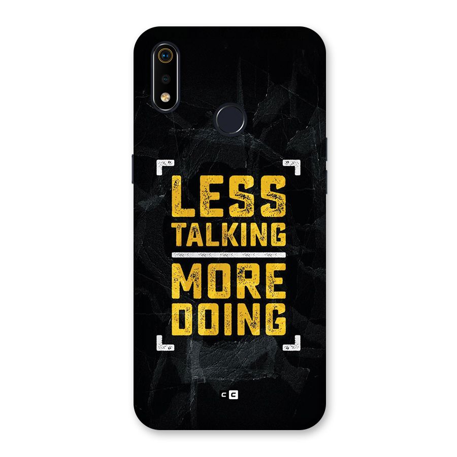 Less Talking Back Case for Realme 3i