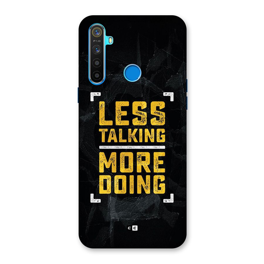 Less Talking Back Case for Realme 5