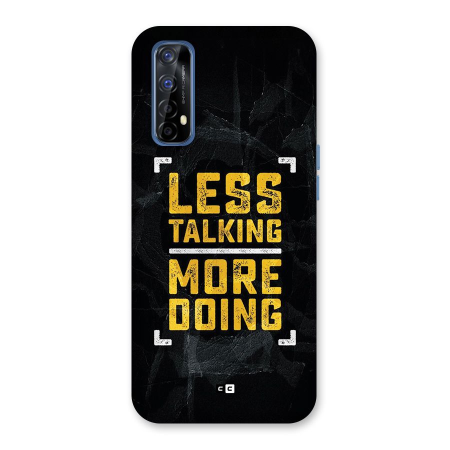 Less Talking Back Case for Realme Narzo 20 Pro