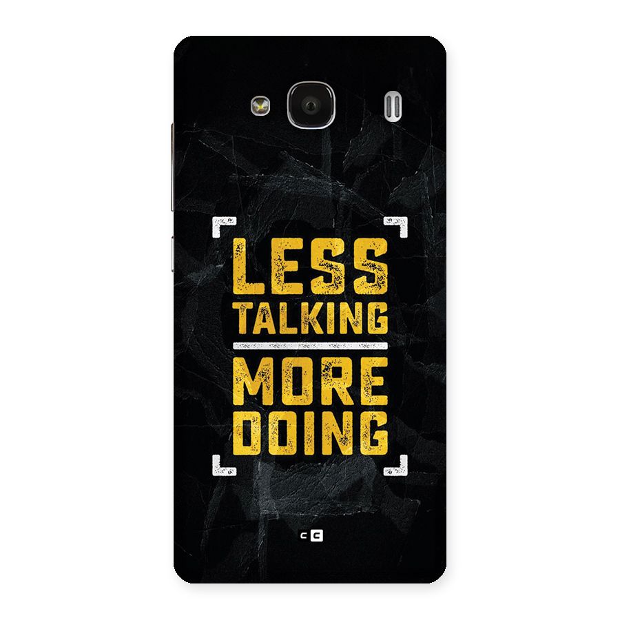 Less Talking Back Case for Redmi 2