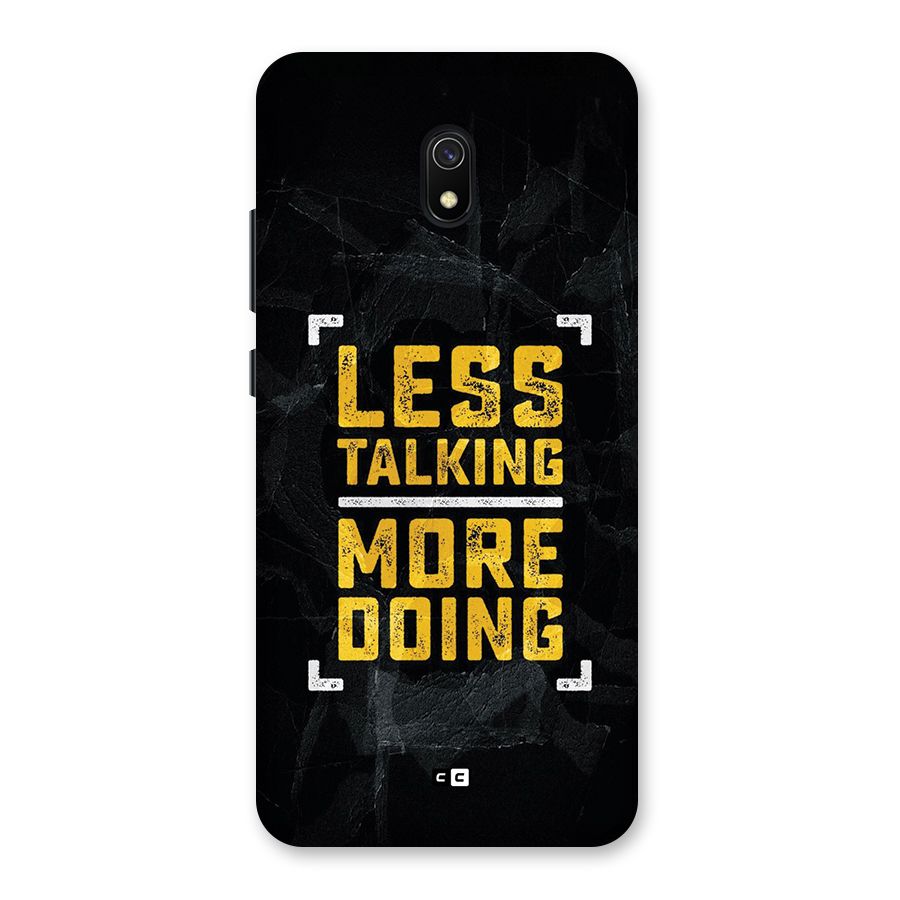 Less Talking Back Case for Redmi 8A