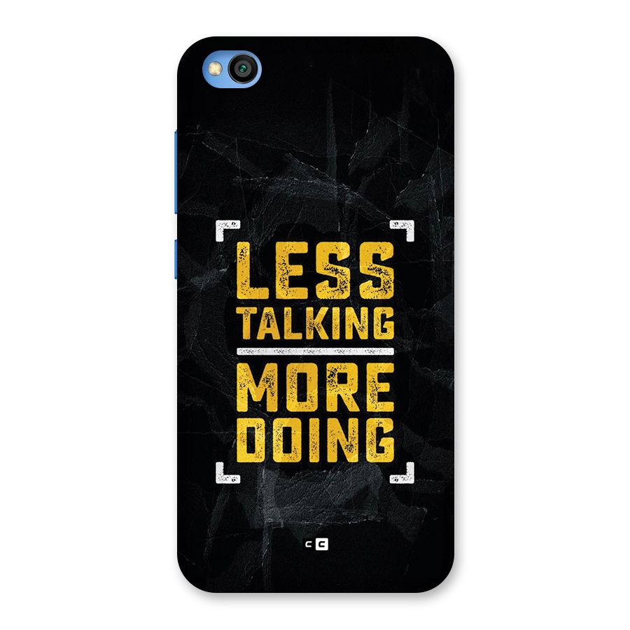 Less Talking Back Case for Redmi Go