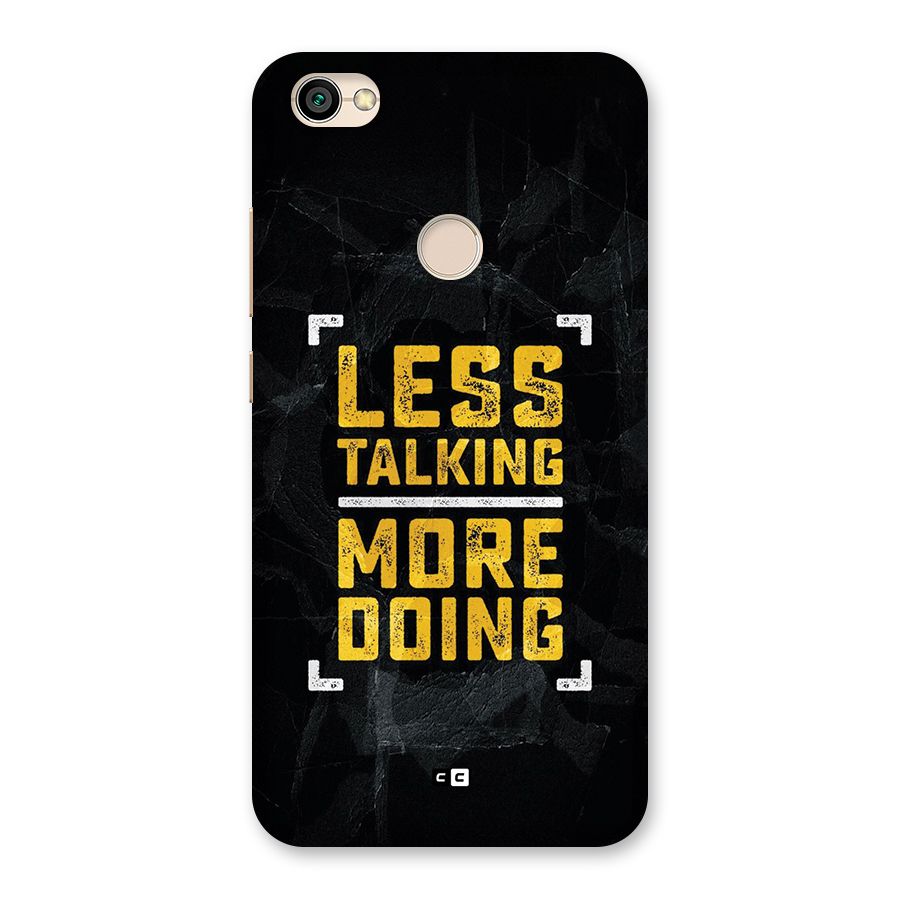 Less Talking Back Case for Redmi Y1 2017