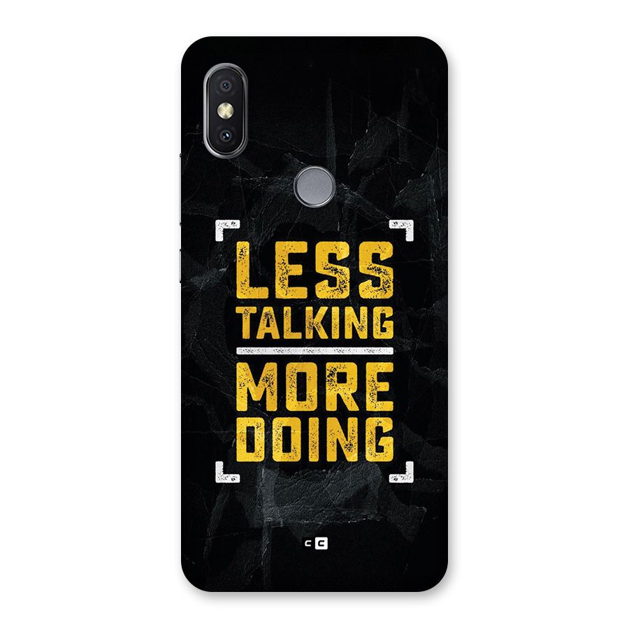 Less Talking Back Case for Redmi Y2