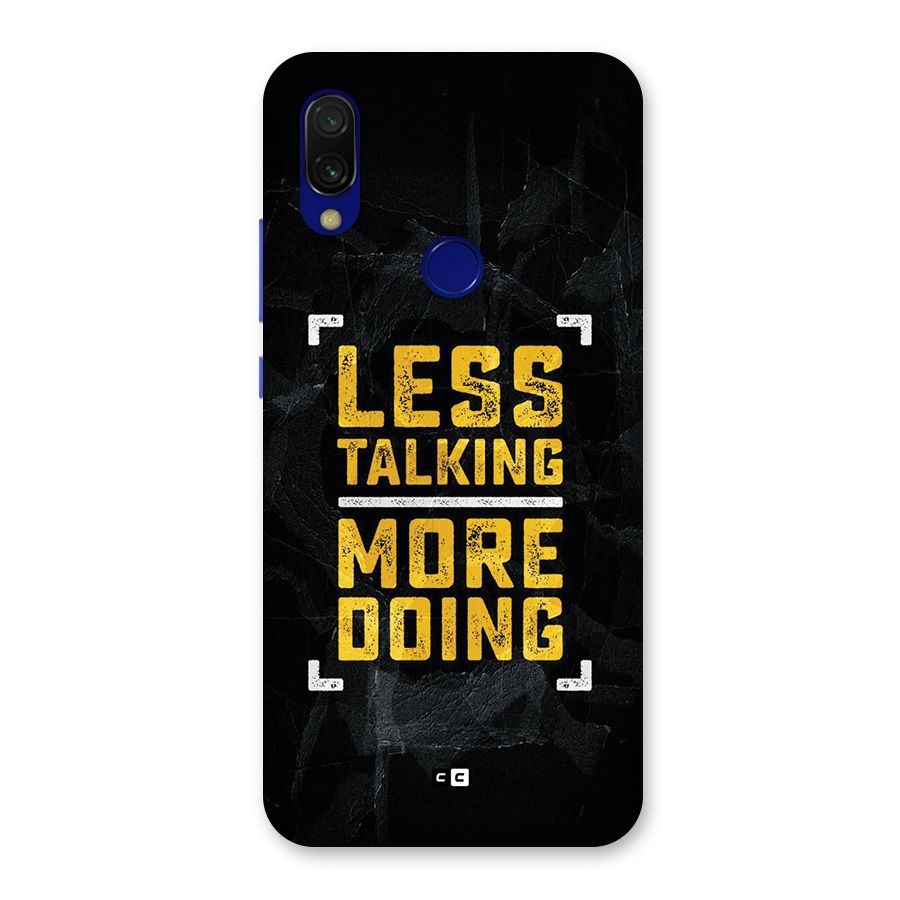 Less Talking Back Case for Redmi Y3