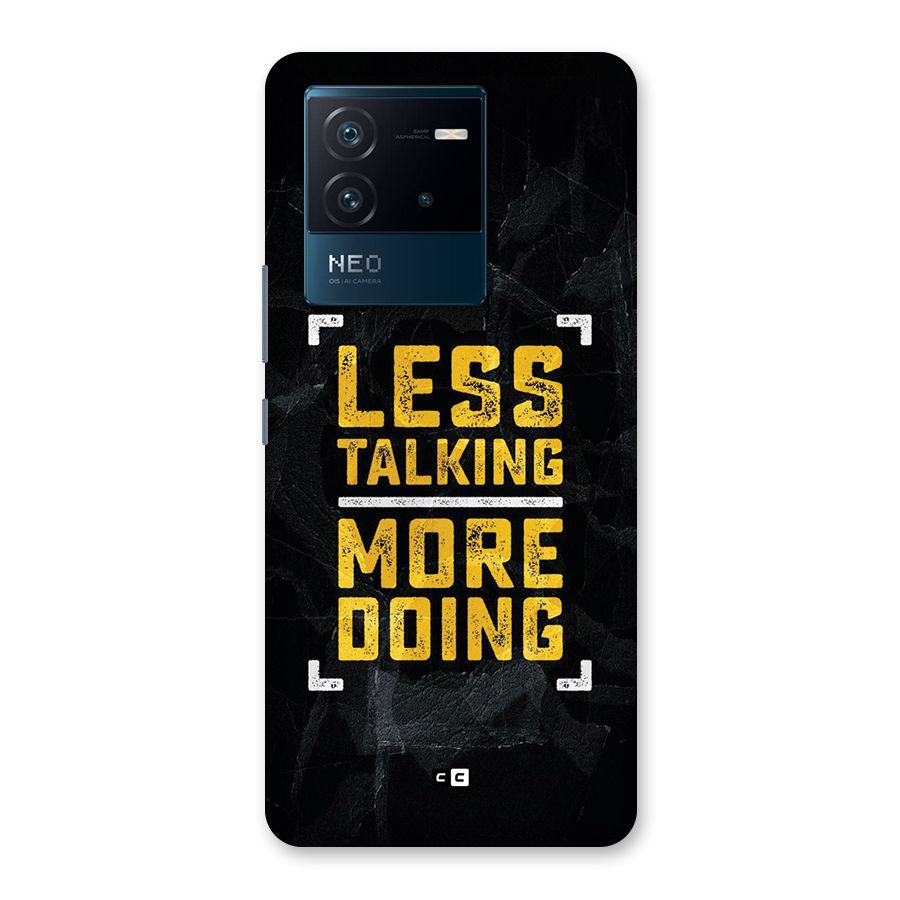 Less Talking Back Case for Vivo iQOO Neo 6 5G